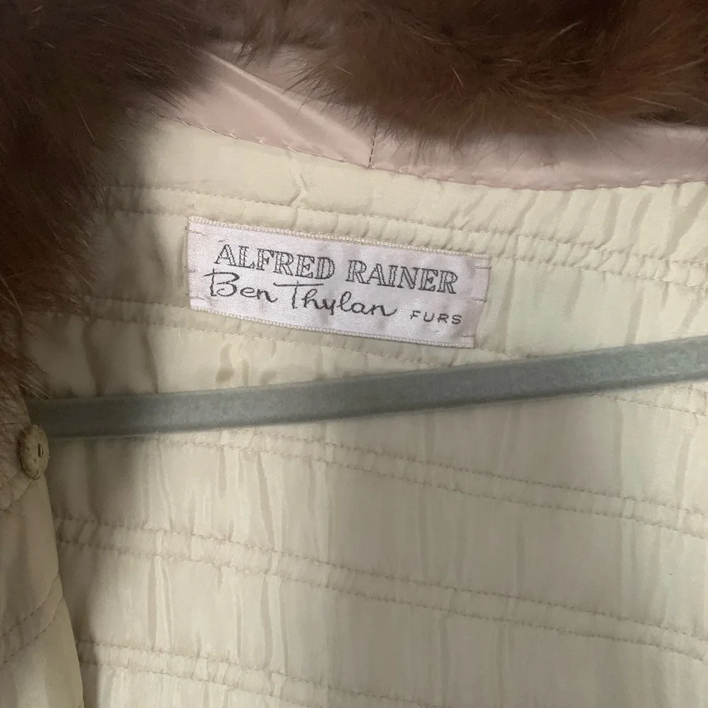 Alfred Rainer Fur trench - Picture 1 of 7